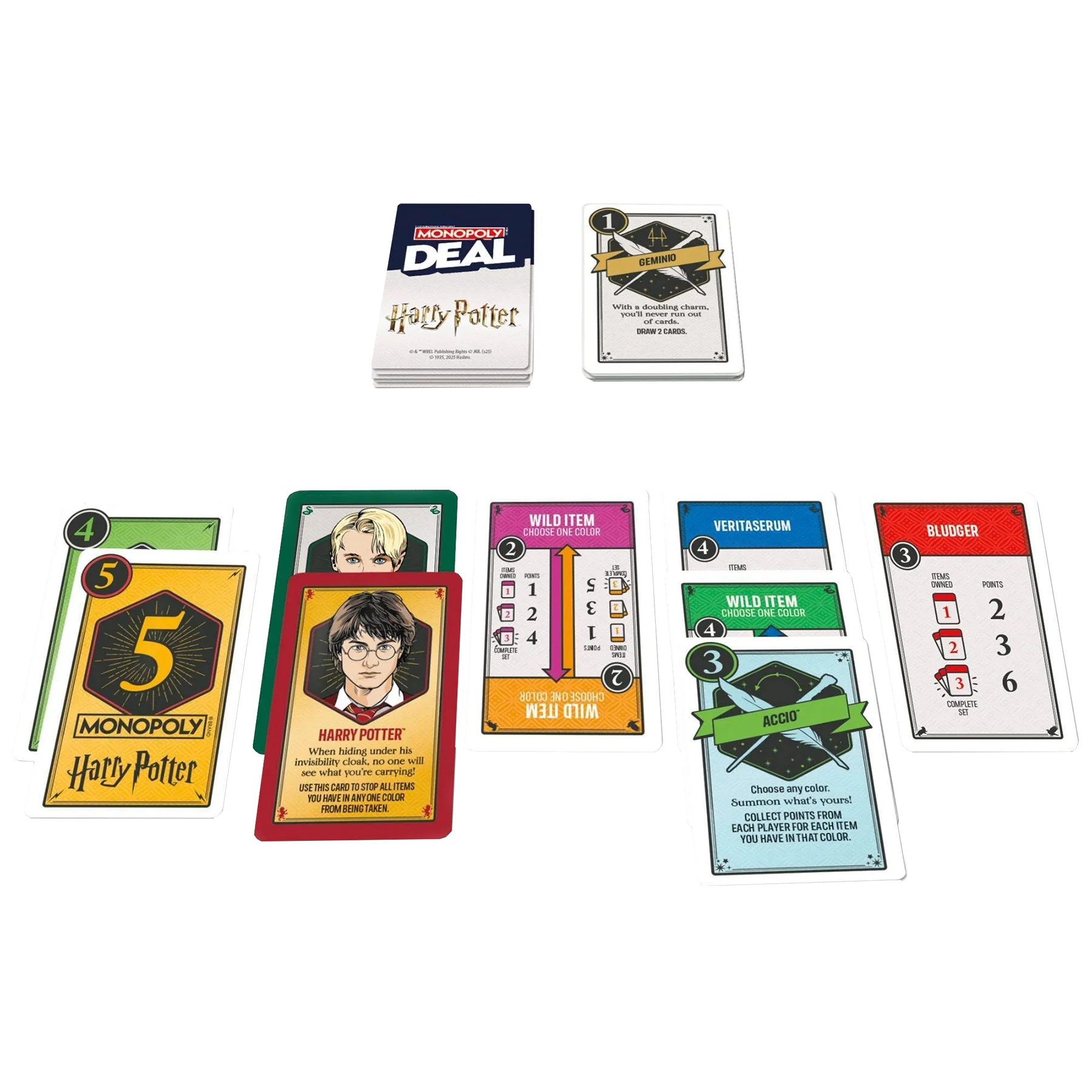 Harry Potter Monopoly Deal - Image 5
