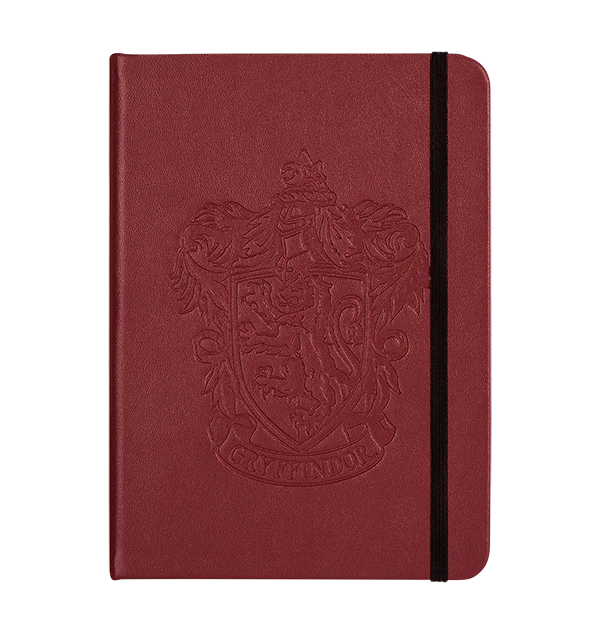 Personalised Gryffindor Crest Embossed Journal