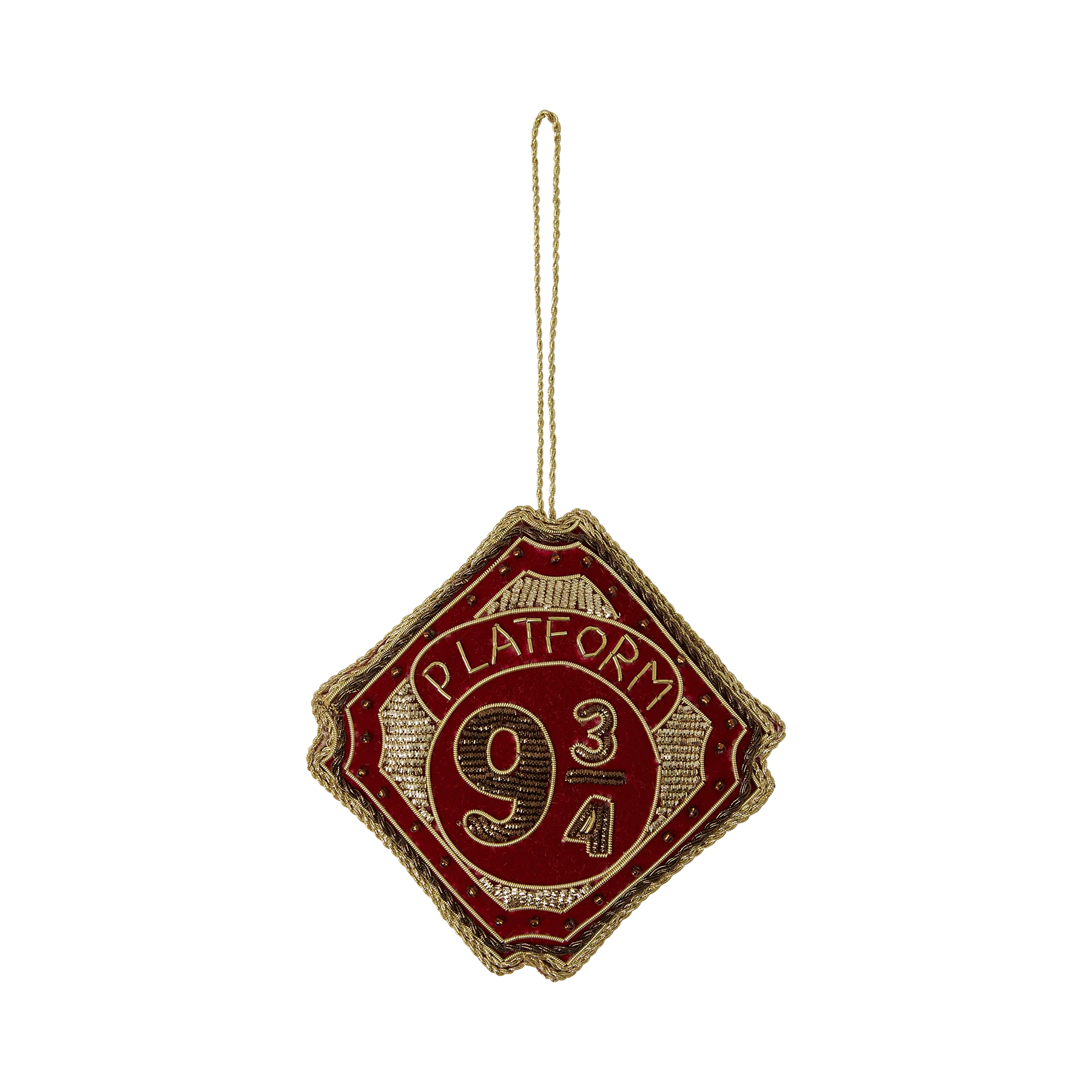 Platform 9 3/4 Fabric Ornament